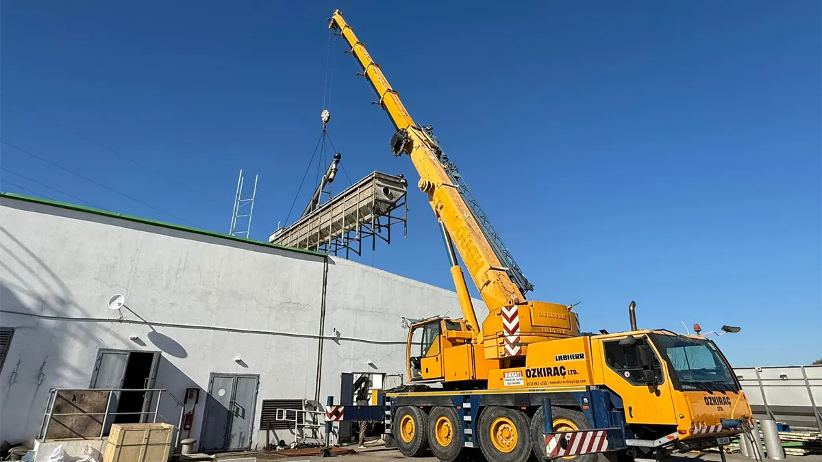 KKTC vinç kiralama hizmetleri ve profesyonel lojistik çözümleri